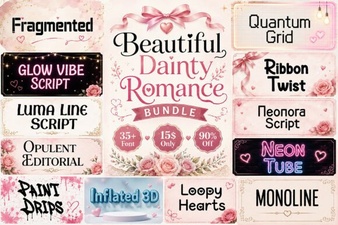 Crafting with Elegant Romance Font Styles