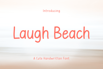 Laugh Beach: a Playful Font for Creative Projects
